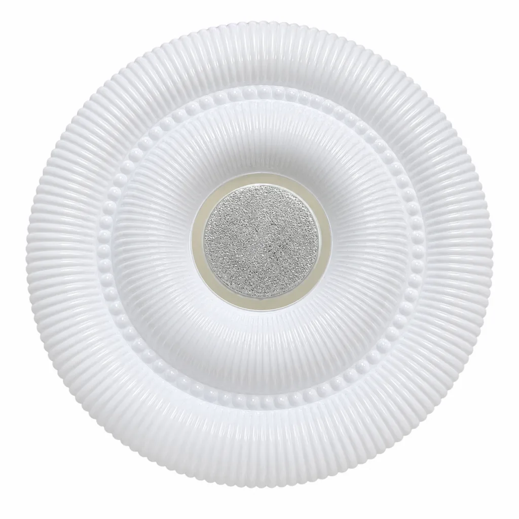 DECORATIVE LED CEILING LIGHT-RIBBED MODERN DESIGN
