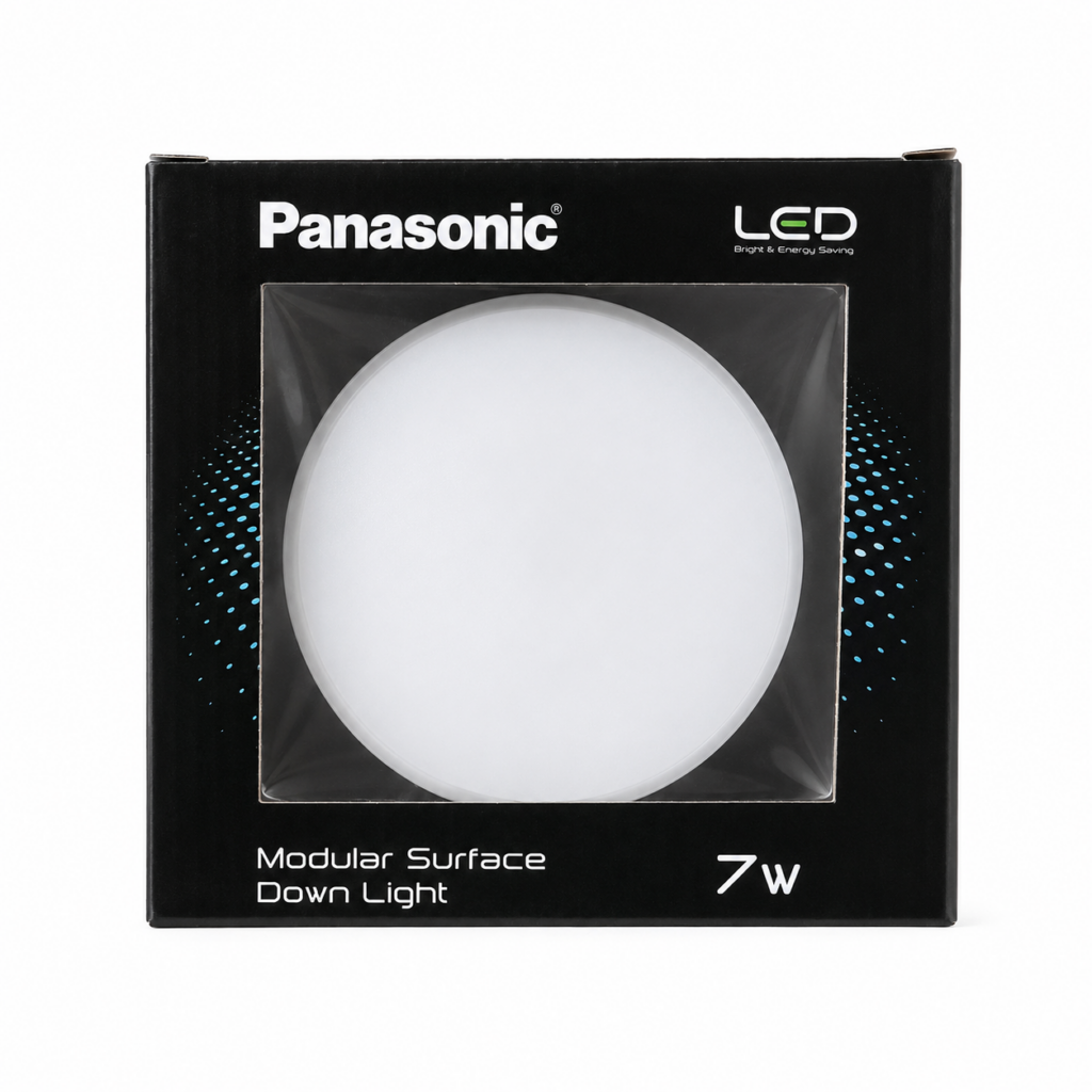PANASONIC 7W MODULAR SURFACE LED DOWN LIGHT
