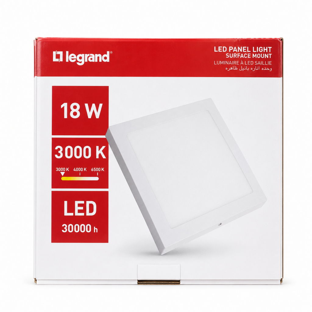 SURFACE LED PANEL LIGHT-LEGRAND
