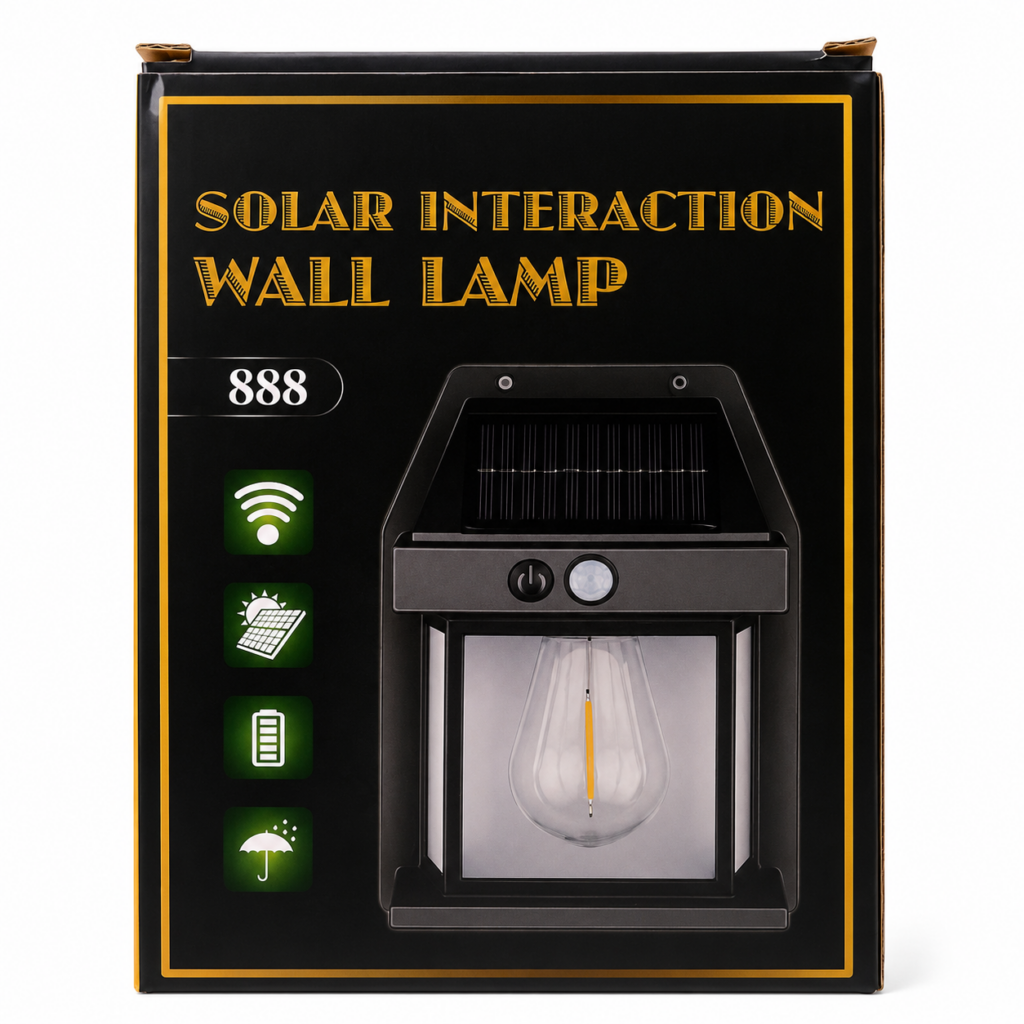 SOLAR INTERACTION WALL LAMP