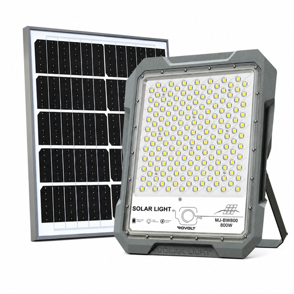 SOLAR SENSOR FLOOD LIGHT 100W