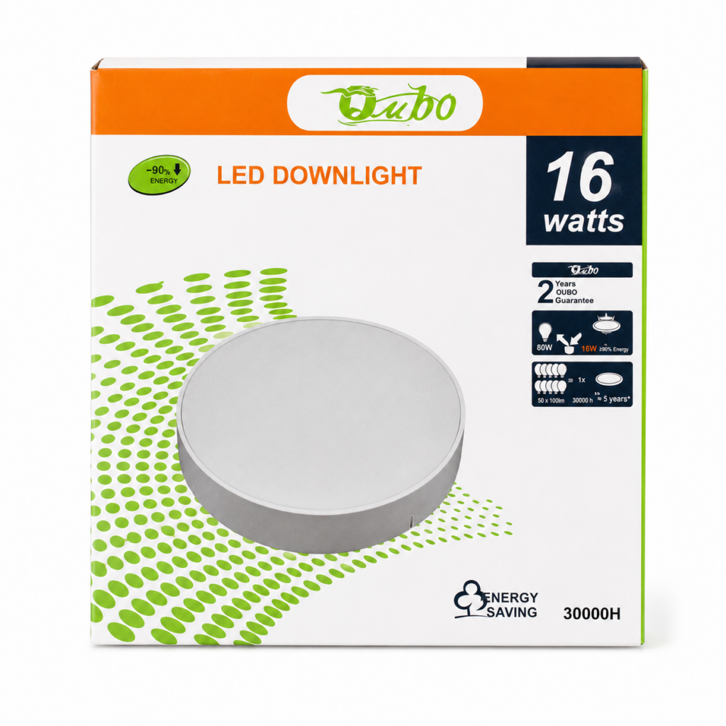 OUBO 16 WATT LED DOWNLIGHT