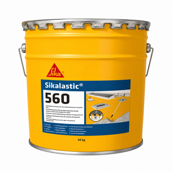 Sikalastic 560 20kg water-based acrylic waterproofing membrane pail