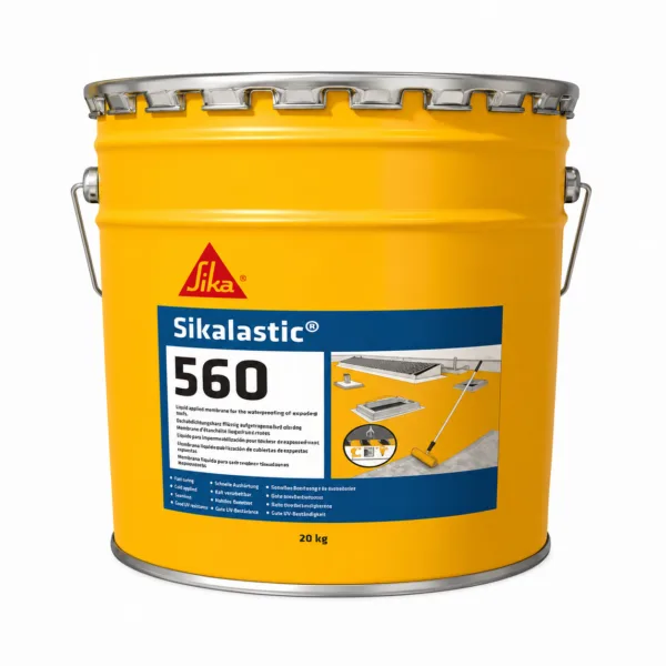 Sikalastic 560 20kg water-based acrylic waterproofing membrane pail
