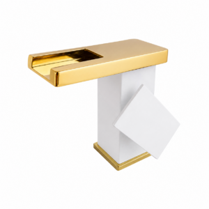 white-gold-mixer-tap