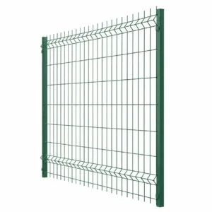 green-pvc-coated-welded-wire-fence-panel