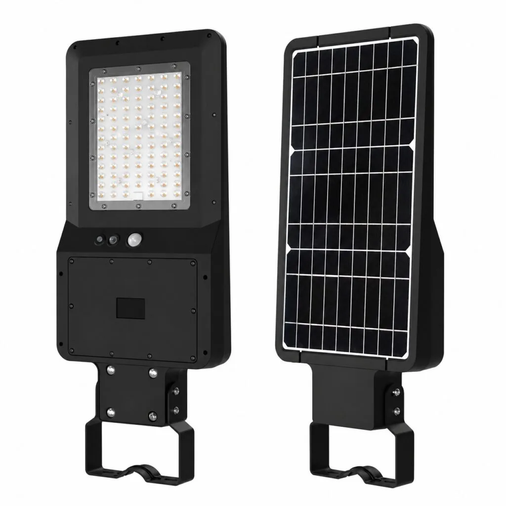 LED SOLAR STREET LIGHT WITH SOLAR PANEL