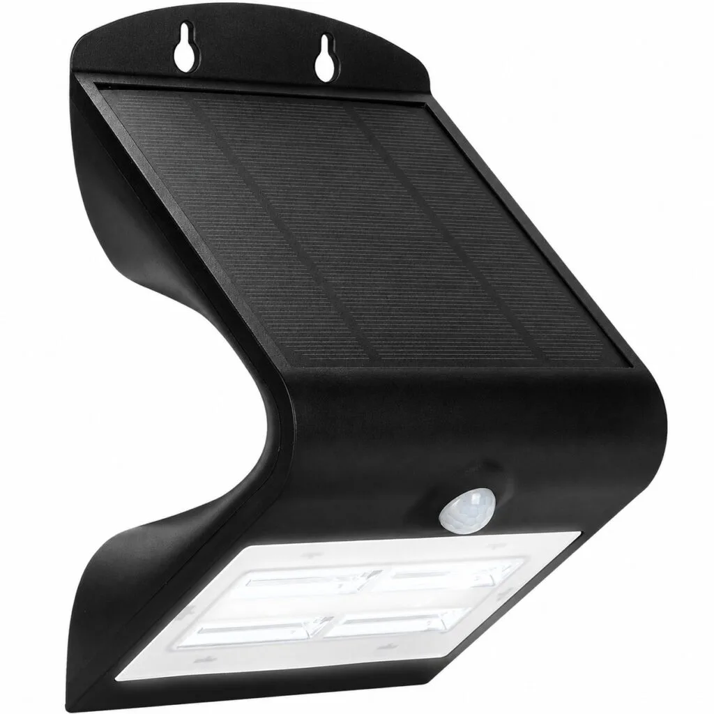 SOLAR LED WALL LIGHT WITH MOTION SENSOR
